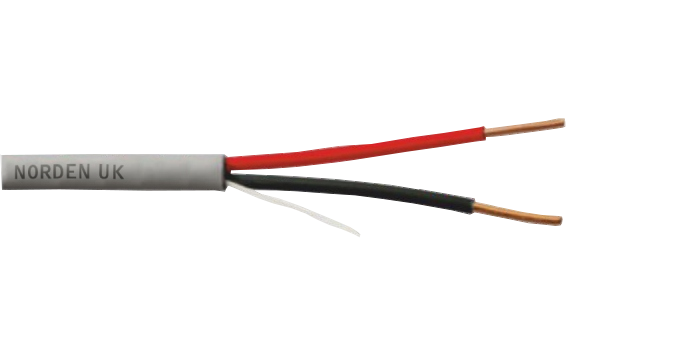 2 Core 18 AWG Unshielded Multi Conductor Cable